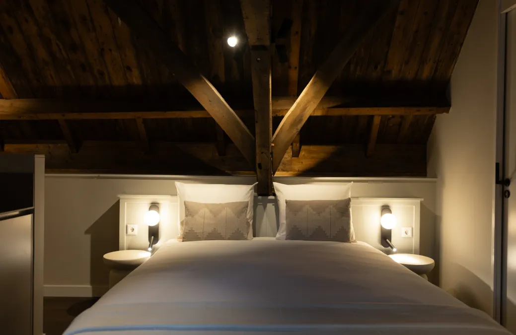 Hotel op zolder